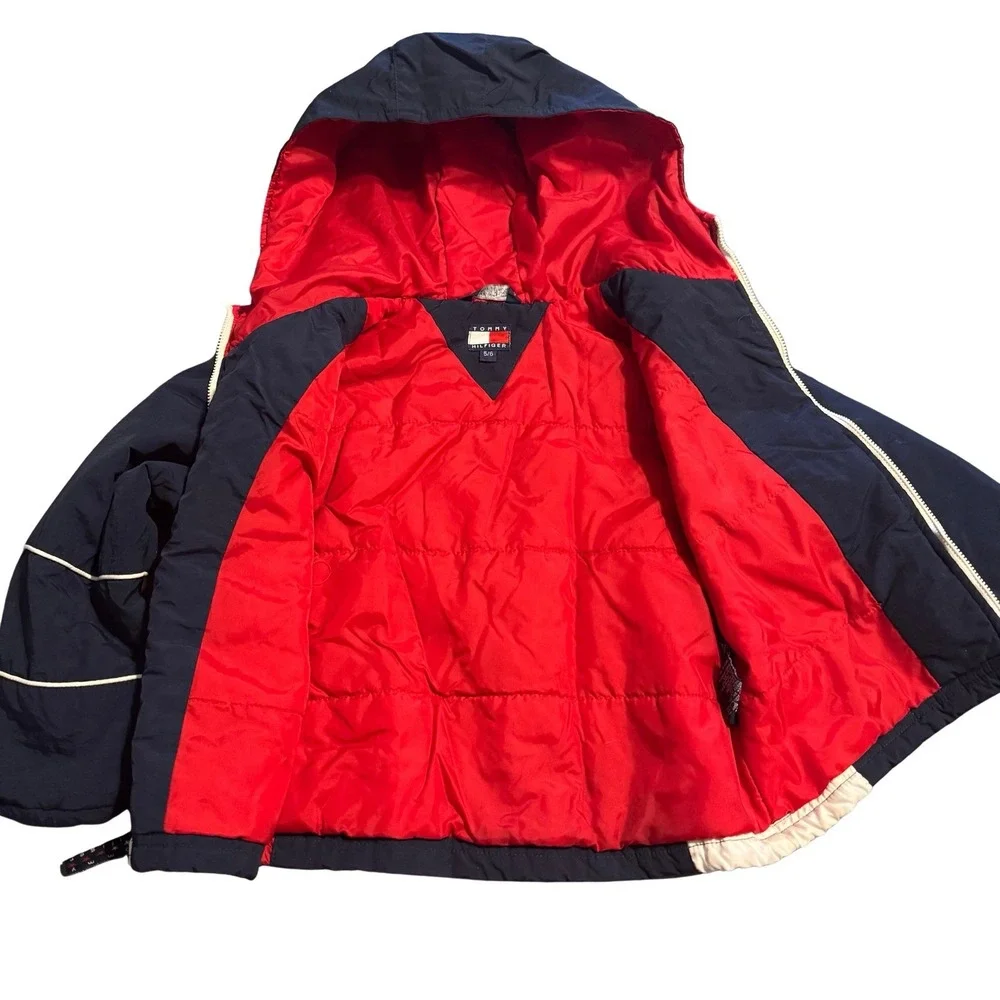 Tommy Hilfiger Jacket Youth‎ Boys Size 5/6 Small VTG Y2K 2000's